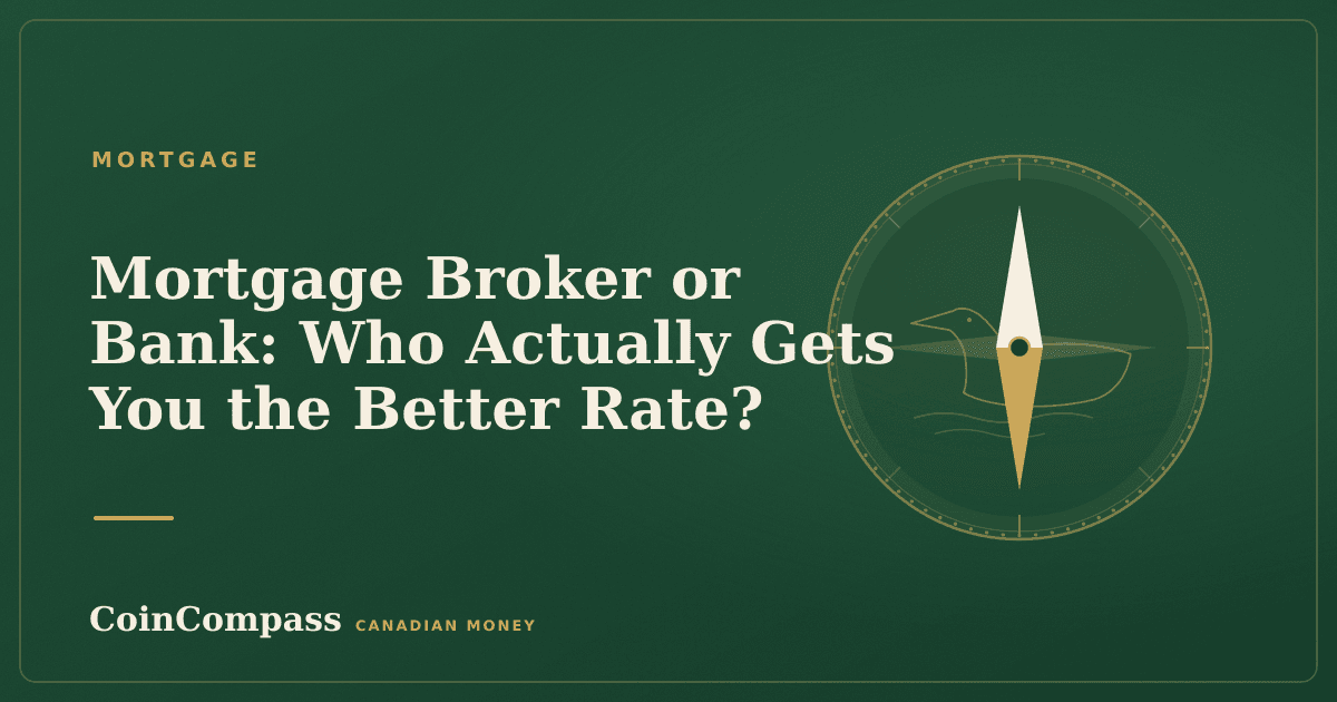 Mortgage Broker or Bank: Who Actually Gets You the Better Rate? — Mortgage · CoinCompass
