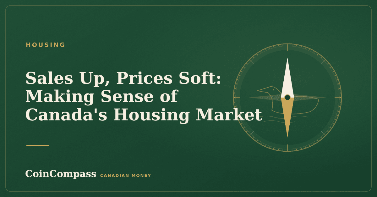 Sales Up, Prices Soft: Making Sense of Canada's Housing Market — Housing · CoinCompass
