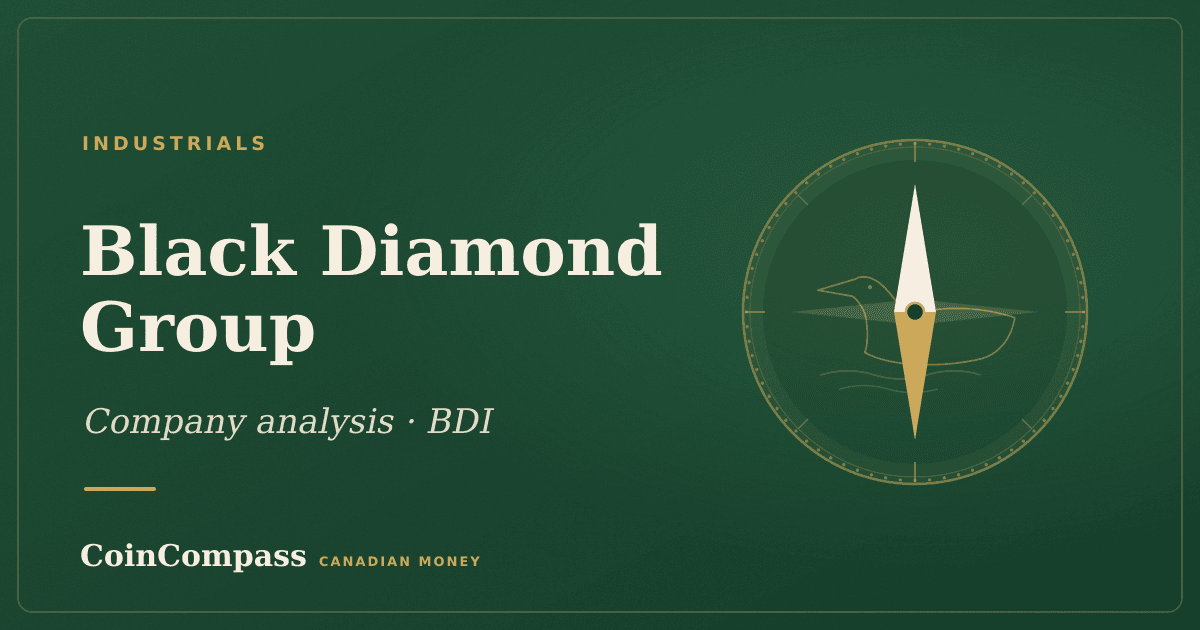 Black Diamond Group Limited (BDI) — Industrials · company analysis · CoinCompass