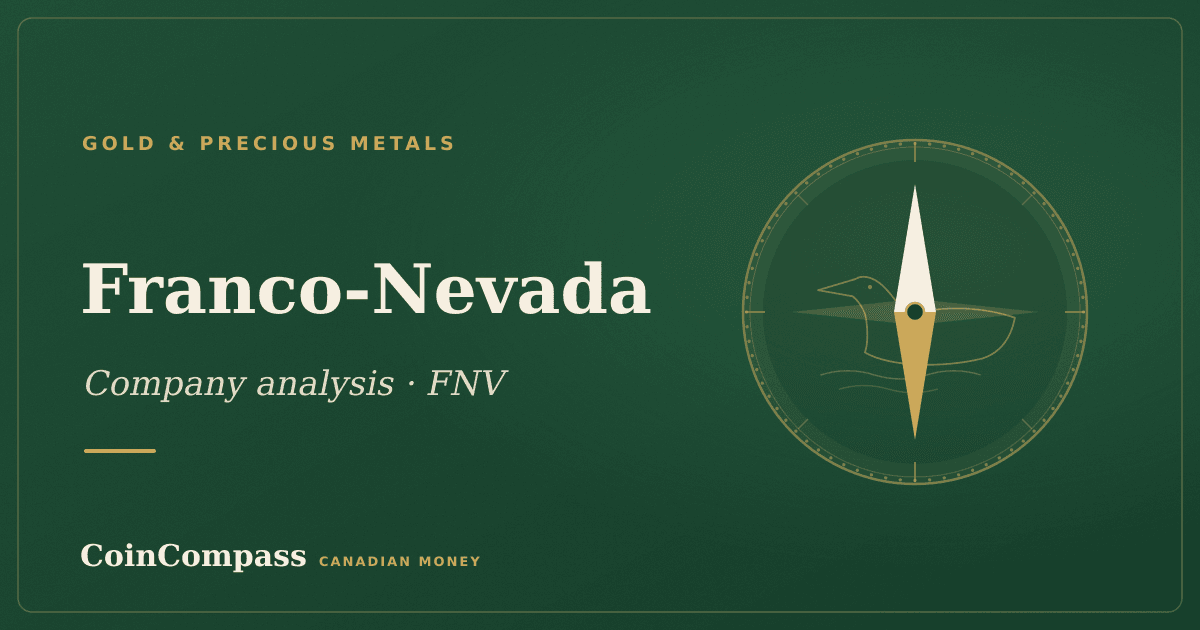 Franco-Nevada (FNV) — Gold & Precious Metals · company analysis · CoinCompass