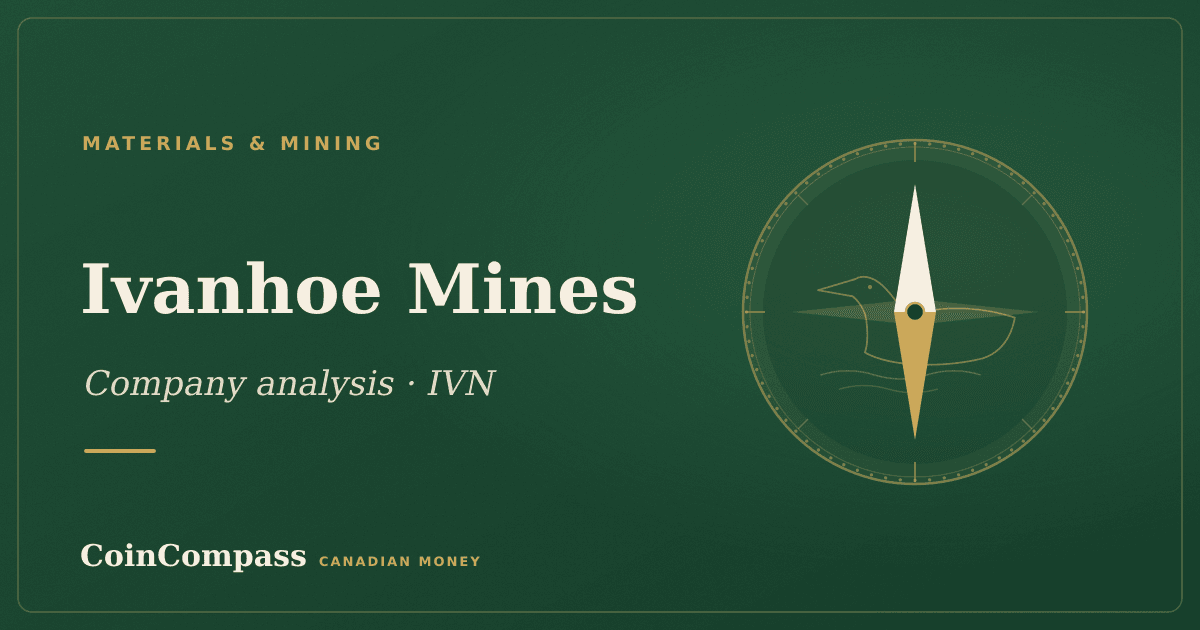 Ivanhoe Mines (IVN) — Materials & Mining · company analysis · CoinCompass
