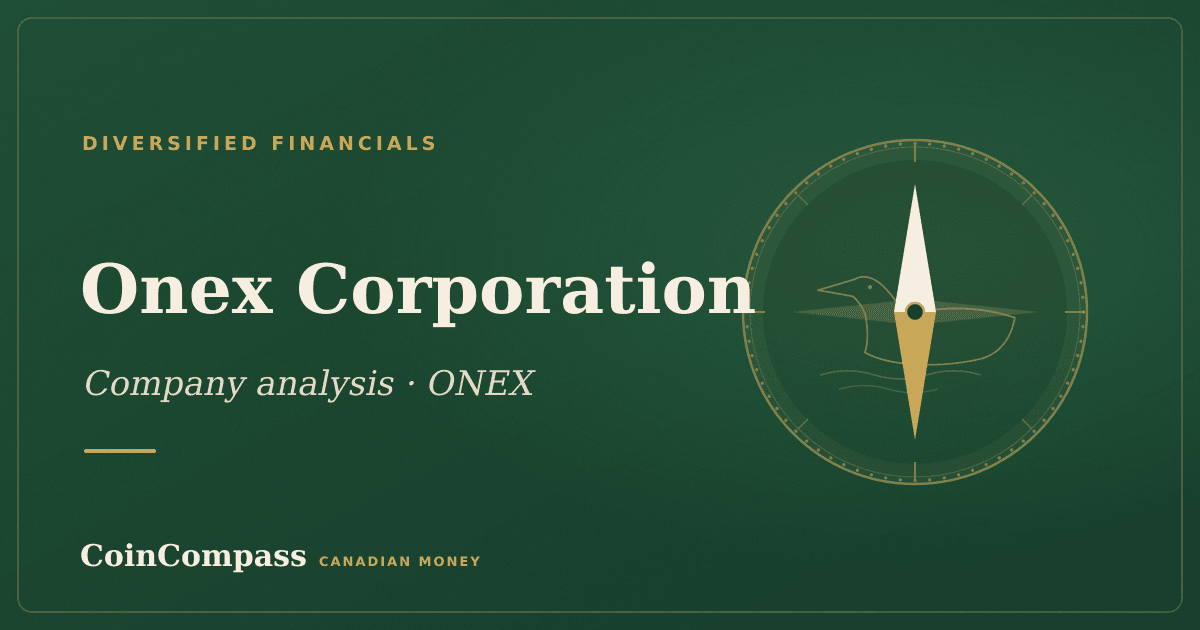 Onex Corporation (ONEX) — Diversified Financials · company analysis · CoinCompass