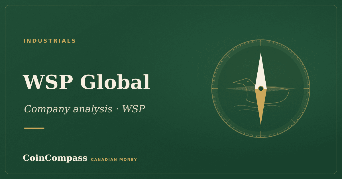 WSP Global (WSP) — Industrials · company analysis · CoinCompass